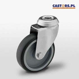 Kółko zamienne do wózka platformowego STANDERS  Nośność 90 kg / 100mm/ ślizgowe