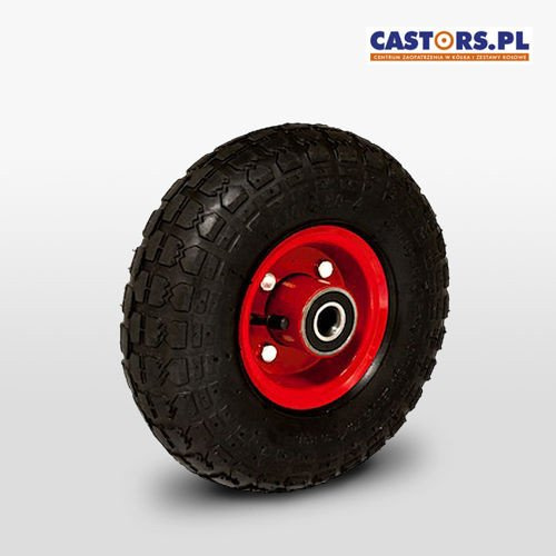 Koło gumowe pompowane 100 kg 220mm CSPN 220/20K do wózka gospodarczego taczki