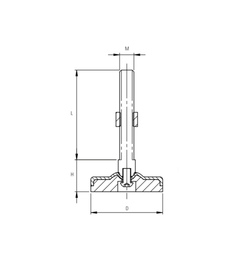Stopa nierdzewna CAST-LX-801615