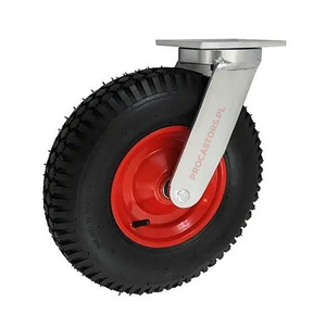 Koło pompowane 400 kg skrętne CAST-ZAB4002X6ZŁ pneumatyczne 400mm