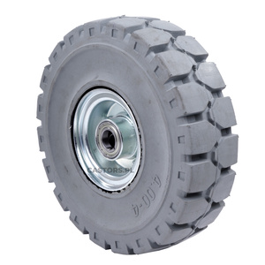 Kółko do pługa zamiatarki metalowo-gumowe SRH-300/20-400-4  Nośność 550 kg / 300mm/ kulkowe