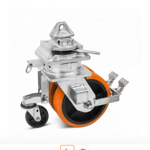 Koło do kontenera morskiego Podwójne koło transportowe 3000 kg 250mm KONT-WIEZPU 250K-HC-BK do dużych obciążeń