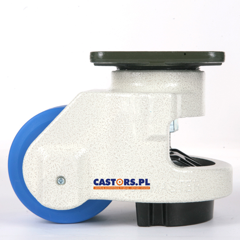 Kółko transportowe ze stopką CASTFSR 1800/3 - 92 mm - 1200 kg  - GD 150F MCN FOOT MASTER obrotowe